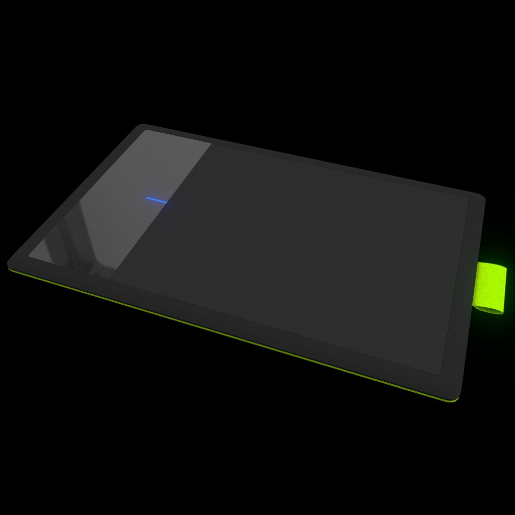 Wacom Bamboo Connect - High Poly preview image 1